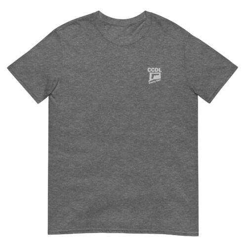 "Embroidered Minimalist" Unisex Soft Tee - Image 4