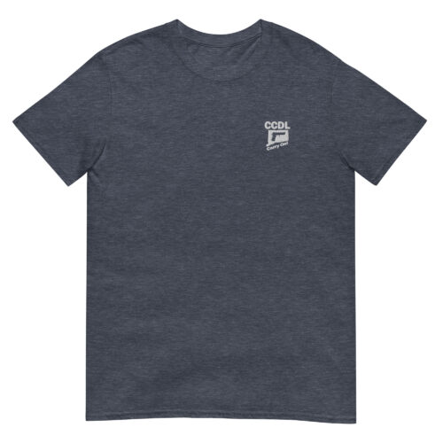 "Embroidered Minimalist" Unisex Soft Tee - Image 3
