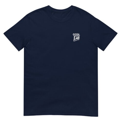 "Embroidered Minimalist" Unisex Soft Tee - Image 2