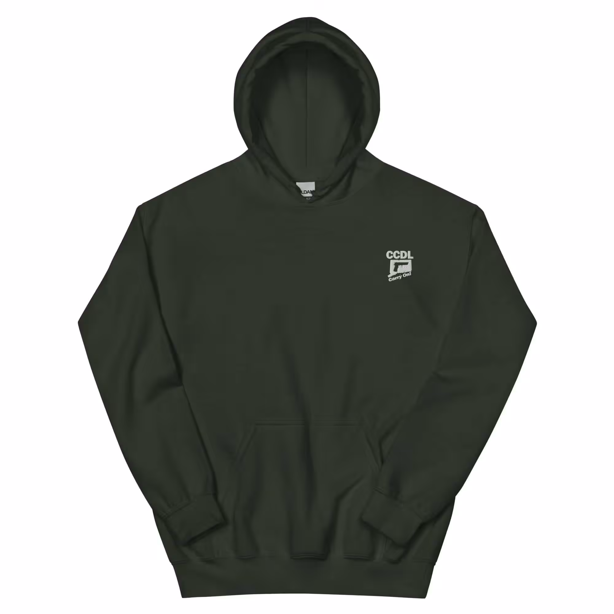 "Embroidered Minimalist" Unisex Hoodie - Image 4