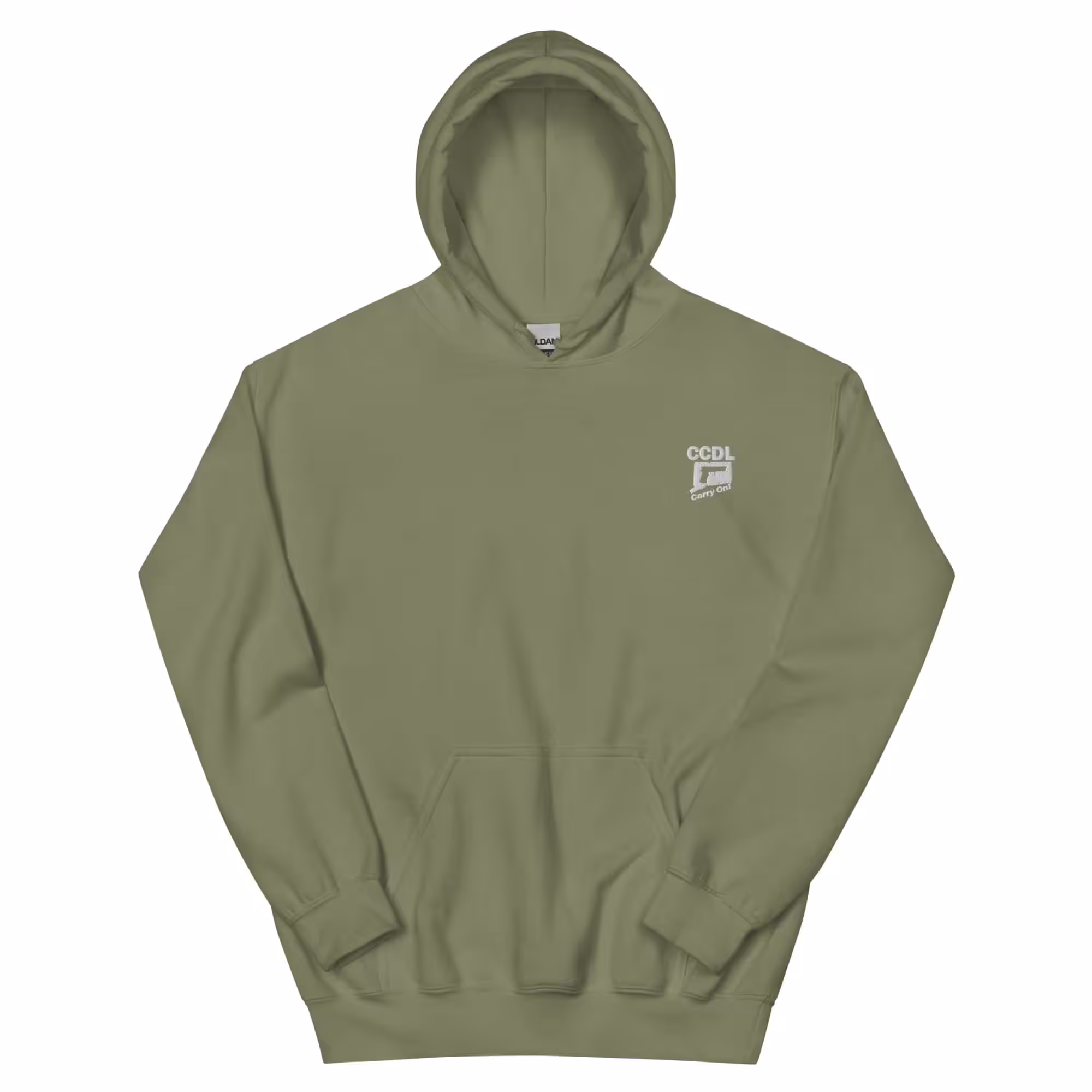 "Embroidered Minimalist" Unisex Hoodie - Image 6