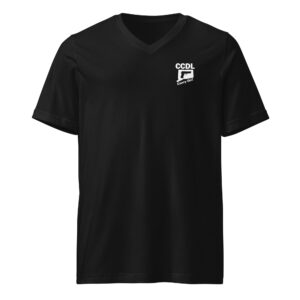 "CCDL Classic" Unisex V-Neck Tee